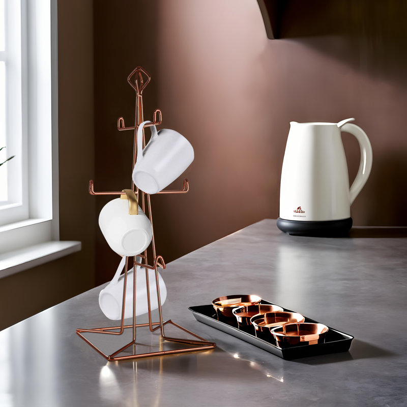 Vennie Mug Tree, Copper