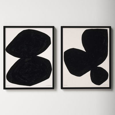 Module On White. Set Of 2 by Michael Kempen