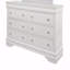 Commode blanche crocodile métallique-363797829