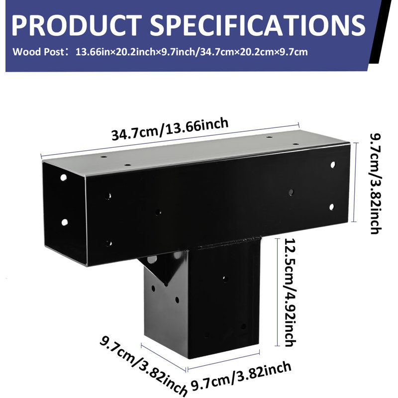 Anman Black Metal Hardware