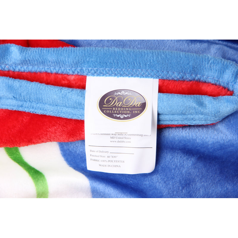 Throw Blanket, 90" L x 66" W