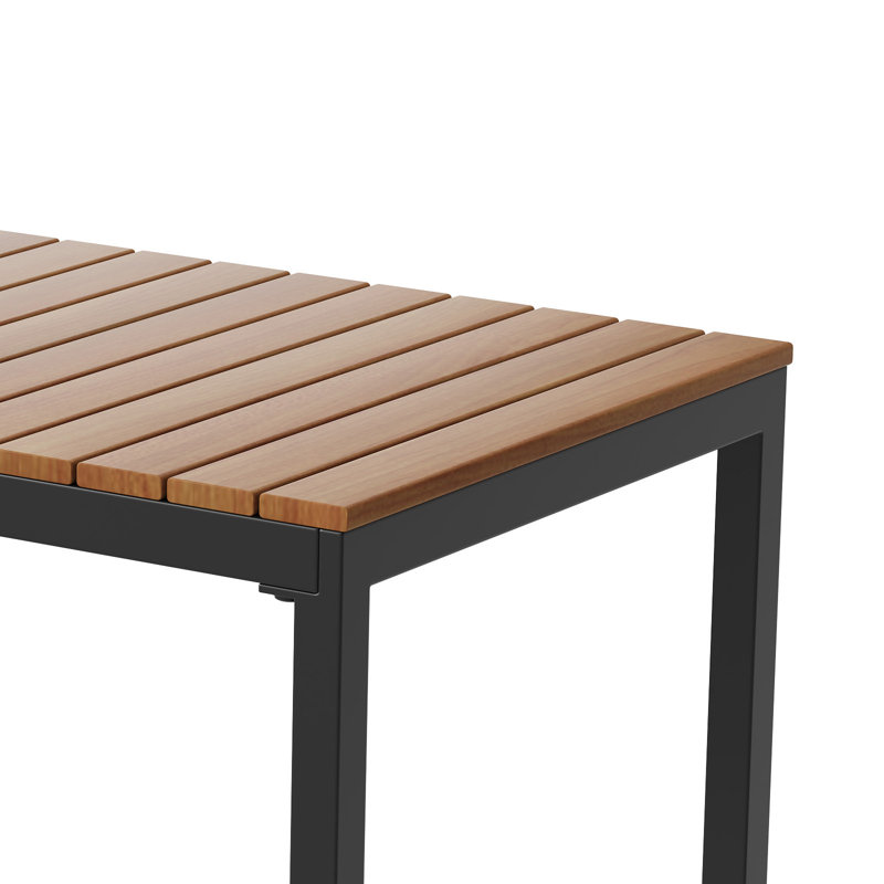 110cm Wide Straight Iron Patio Sectional Set
