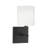 Skipton 1 - Light Dimmable Armed Sconce in Matte Black-1969072684