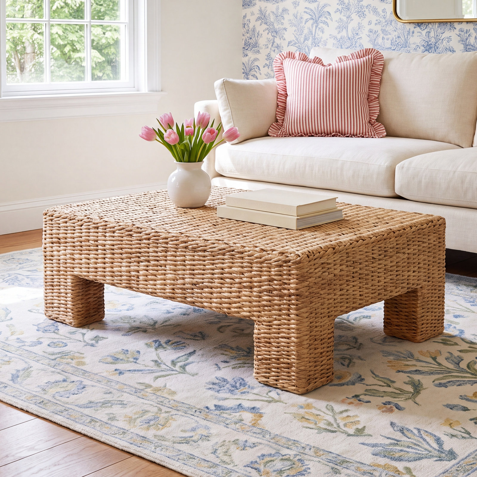Vivi 42" Square Coffee Table