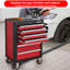 Boîte à outils 28inchtool Cabinets avec 7 tiroirs, coffre à outils en métal avec roues, chariot à outils pour garage, entrepôt, atelier de réparation, atelier