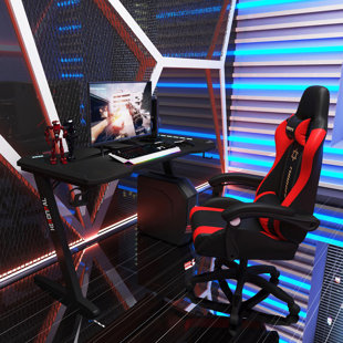 Metal Base Computer Desk