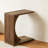 C-Shaped End Table