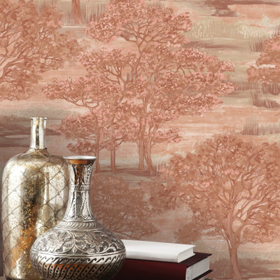 Papier peint adhésif Toile forêt