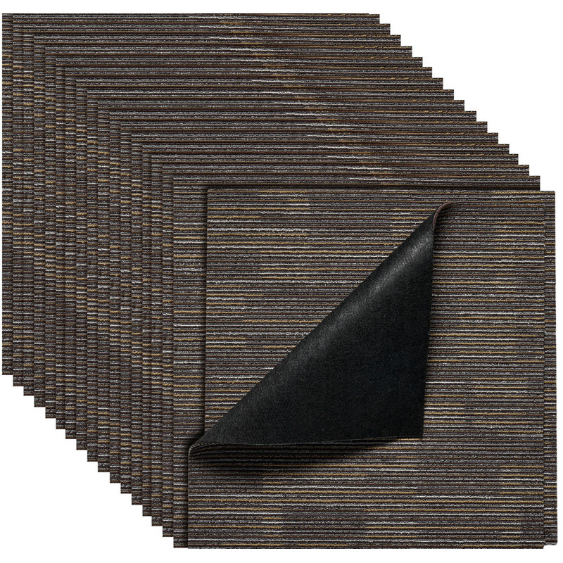 Tapis modulaire réutilisable 24 x 24 po 24 PCS Carpet Tiles