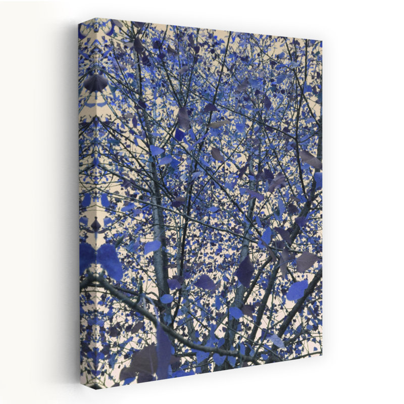 Contemporary Art Organic Peaceful Abstract Autumn Nature Wall Art by Angelo Cerantola - Wrapped Canvas Print