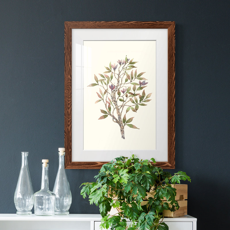 «Twig Study II», impression encadrée, Cadre en érable, H 44 po x l 31 po x P 1 po