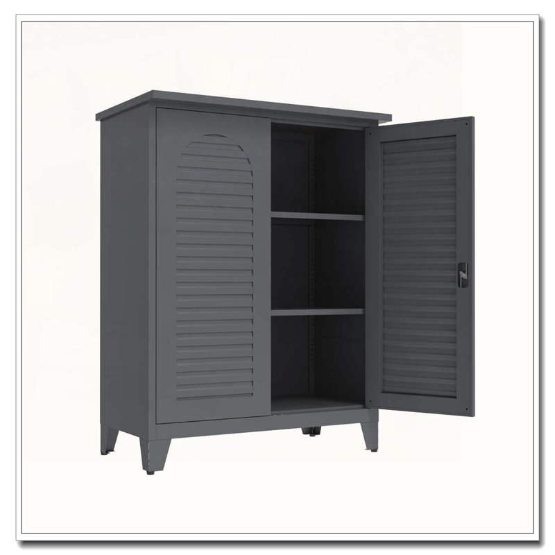 Metal Tool Storage Cabinet with Ample Multi-Purpose Storage Space