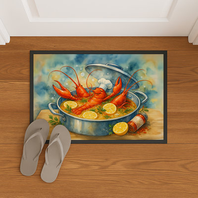Crawfish Spa Day Doormat