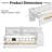 Twin Daybed with Storage, Study Desk & Bookshelf, L-Shaped Wooden Bed Frame, 3 Cabinets 2 Drawers, White-1516493378