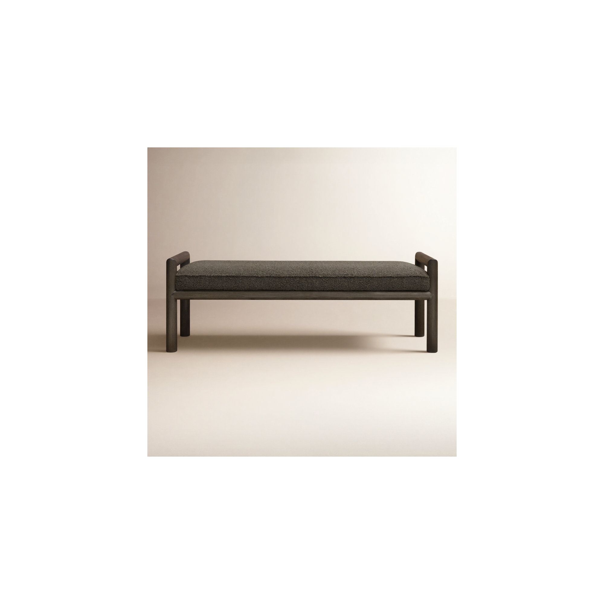 Colleen Bench, Gray, Basalt Gray