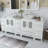  84" Double Bathroom Vanity Set with Mirror-23188991