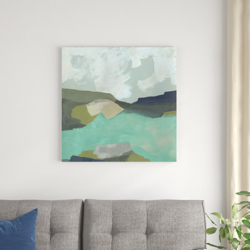 Bord de mer I, H 30 po x l 30 po