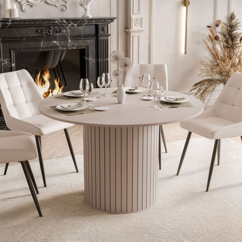 Round Dining Table, Cashmire