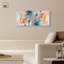 Ensemble de mouchetures sur toile, "Coastal Abstracts" par Art Remedy-111784743-111784746