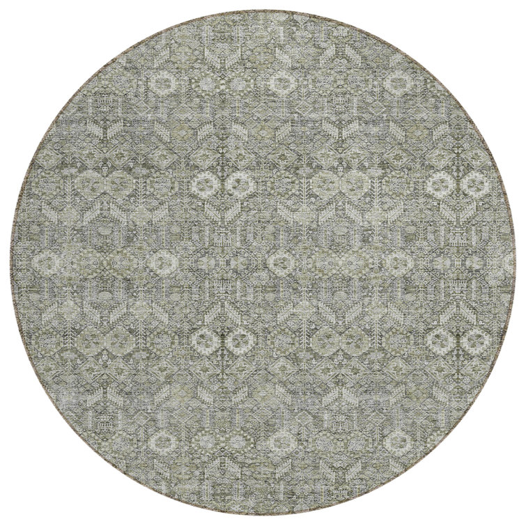 Morgane Washable Floral Indoor / Outdoor Rug