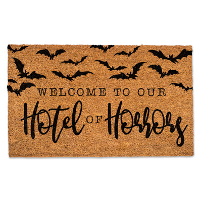 Harpriya Non-Slip Halloween Outdoor Doormat