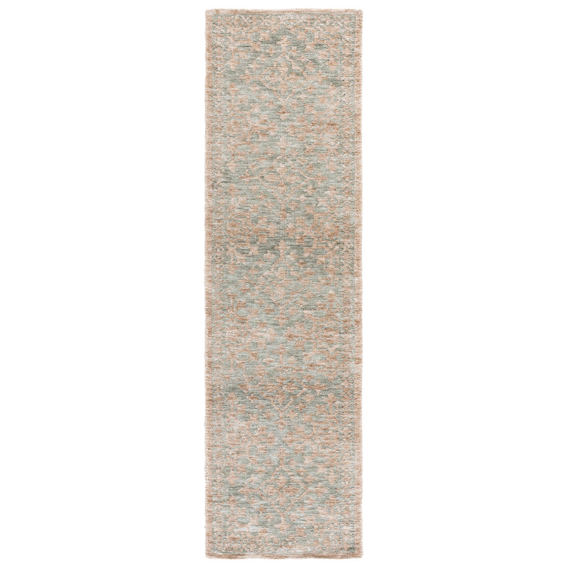 Audrey 301 Hand Tufted Performance Damask Rug, Runner 2'3" x 8'
