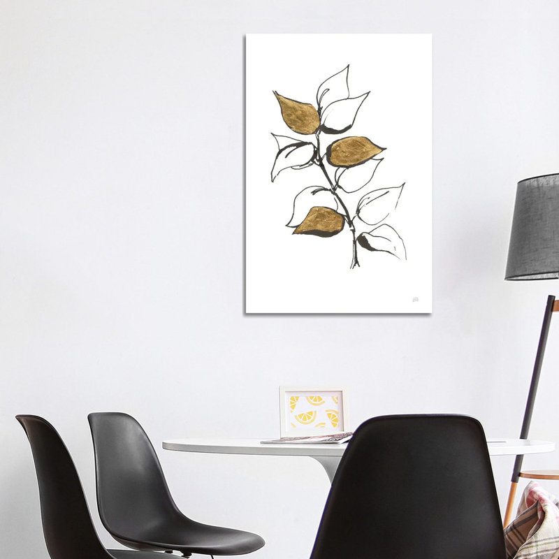 Leafed VIII by Chris Paschke - Wrapped Canvas Painting, 101.6 cm H x 66.04 cm W x 1.91 cm D