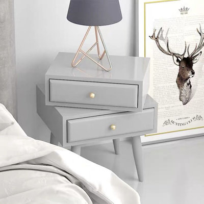 Kempst 51cm W Bedside Table
