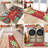 Christmas Tree Kitchen Mat Runner Rug (Set Of 3)