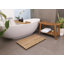 Banc de douche en teck de 35,5 po