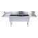 75" L x 20.75" W Free Standing Bar Sink