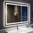 Akilan Frameless LED Vanity Mirror with Front-lit and Back-lit, Memory Function, 3 Color Temperatures & Dimmable Light, Anti-fog Tempered Glass ETL Mirror-1791807109