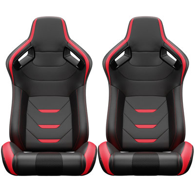 2PC Universal Bucket Racing Seats