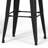 Fletcher Metal Contemporary Stools with Brace Support-487730264-487836218