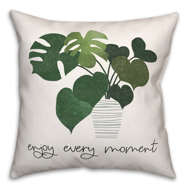 Floral Throw Pillow