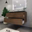 Ensemble de meuble-lavabo simple mural 36 po McConnico-2073274533