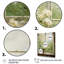 «Countryside Calm Blooms Farm Windows II - Farmhouse Windows», art mural-960726073-960726070