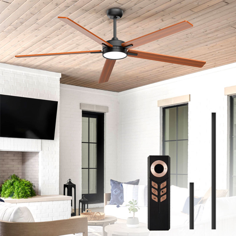 Kenlay 72'' Ceiling Fan with LED Lights