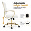Fauteuil de bureau pivotant en cuir Naudain-53751974-132200685