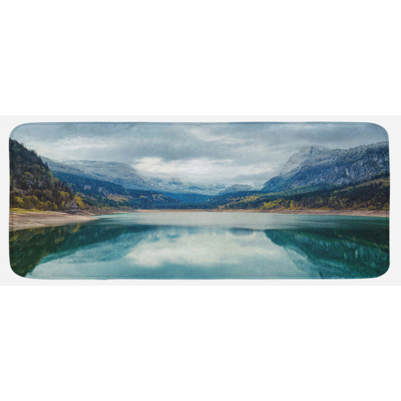 Tapis de cuisine paysage