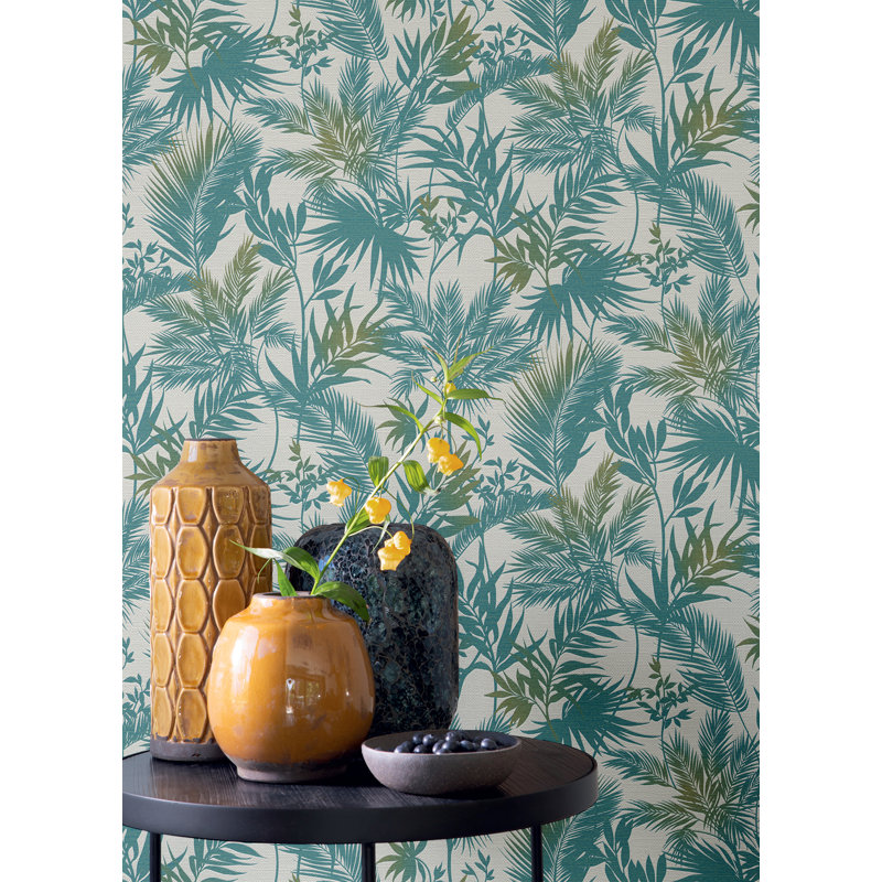 Papaleo Floral Roll, Blue