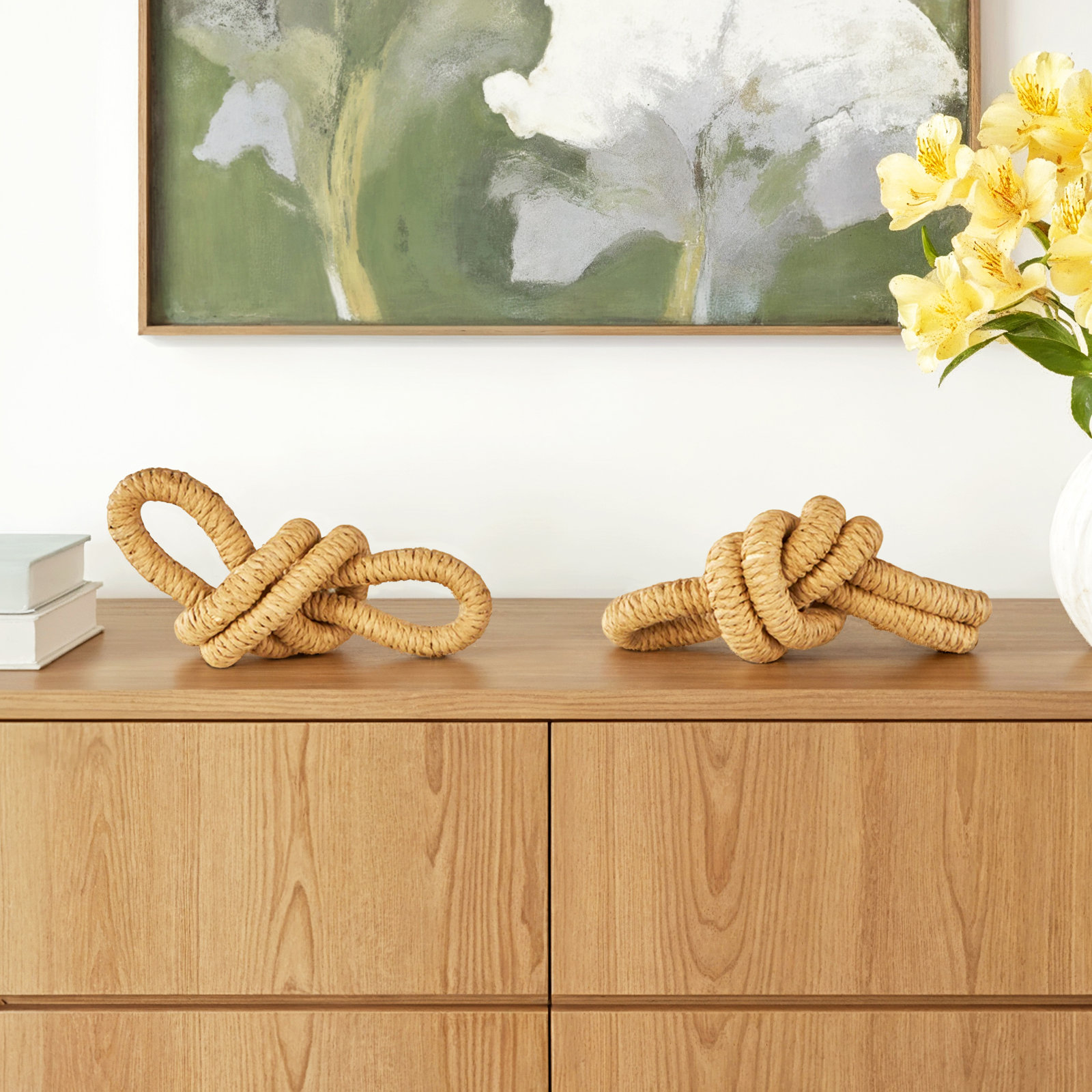Paper Woven Knot Sculpture Set