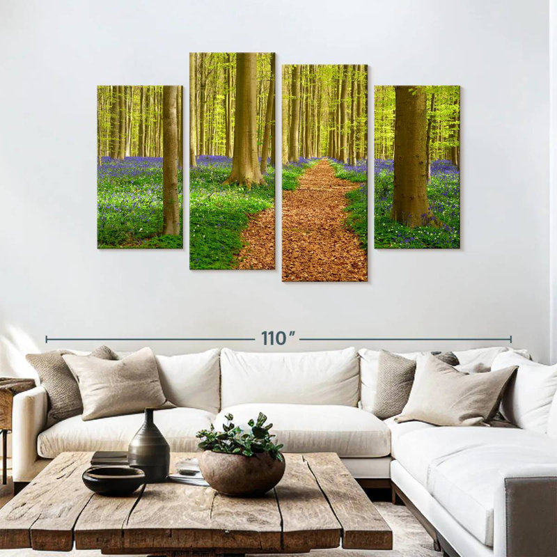Alvord Hallerbos Beech Path, 54"H x 84"W