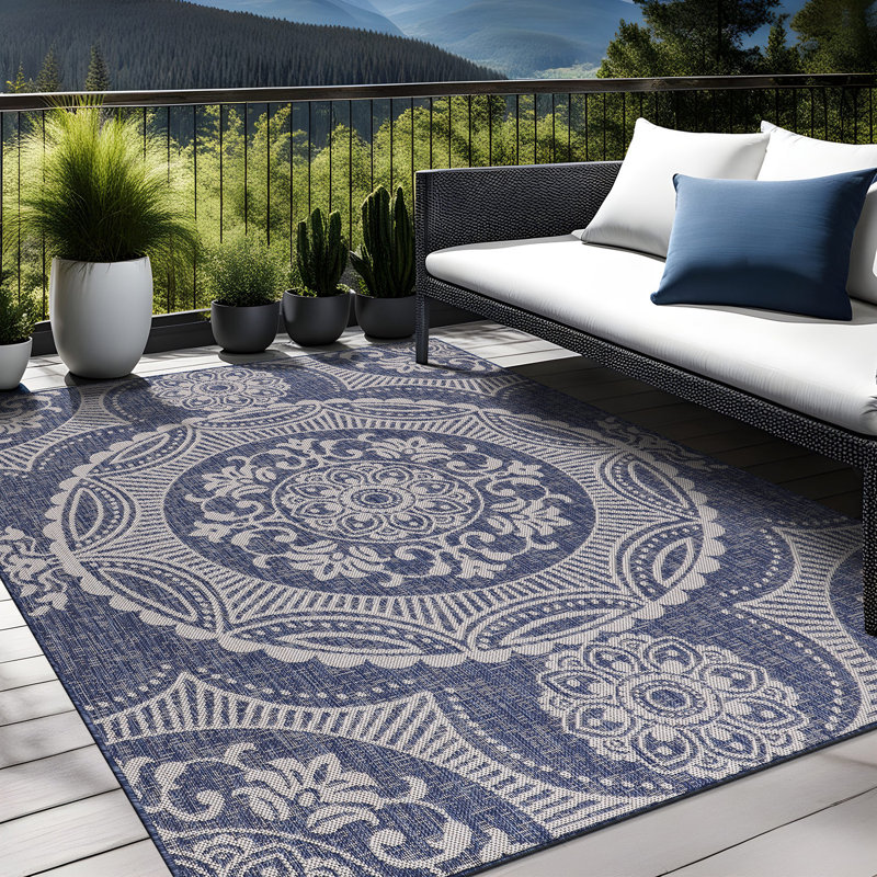Tapis bleu Waikiki Okeden, Rectangle 9 pi x 12 pi