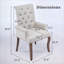 Chenille Upholstered Accent Dining Chair-1665529465