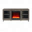 Console 70 po avec foyer et chauffage