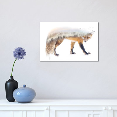 Nature Fox 1 Piece Wall Art on Canvas