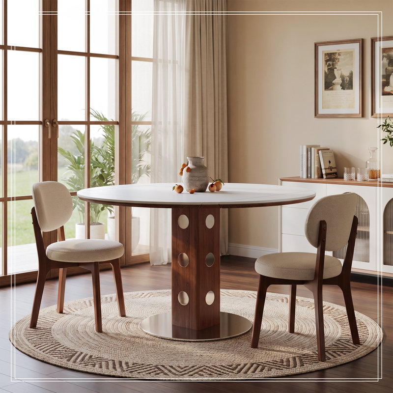 5 pièces Karoline avec 4 chaises rembourrées
