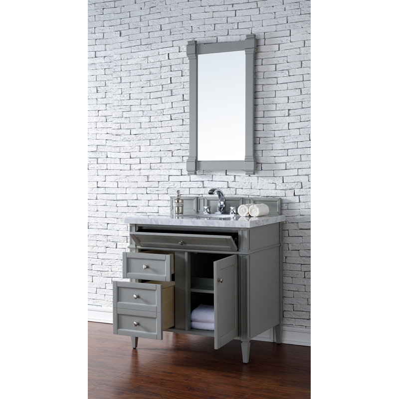 Brittany 36'' W Single Bathroom Vanity Base, Urban Grey
