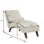 Chaise longue rembourrée avec coussin-129531937